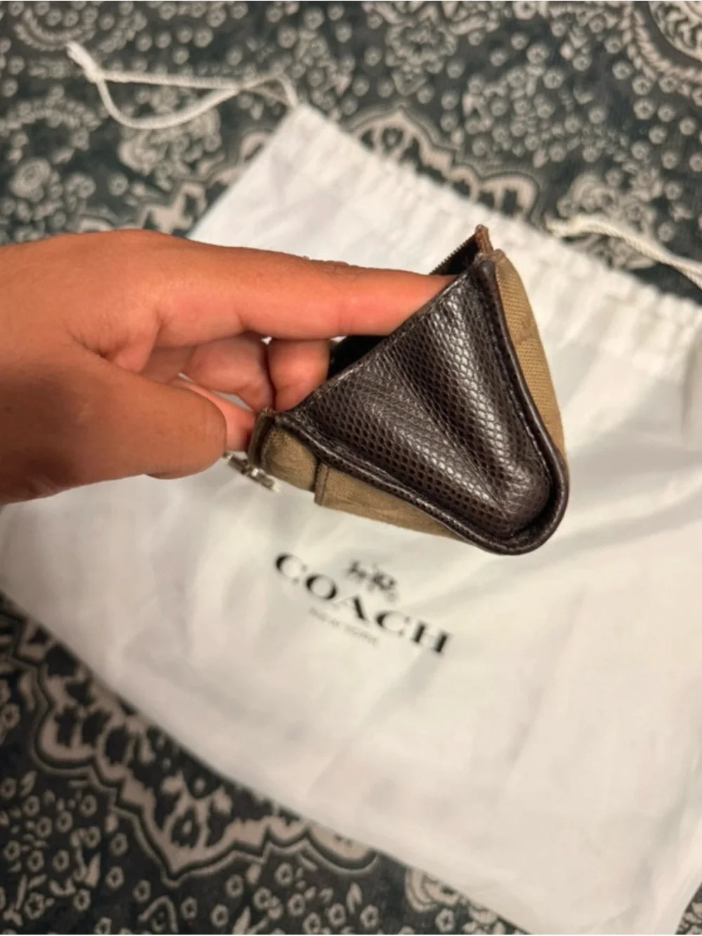 Coach compact card